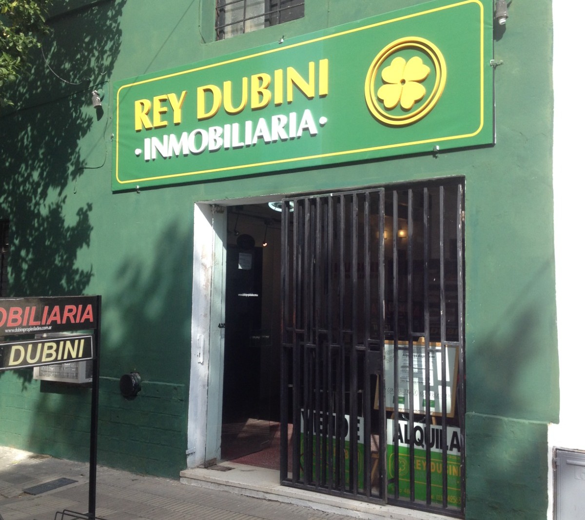 Frente de Rey Dubini Inmobiliaria en San Pedro